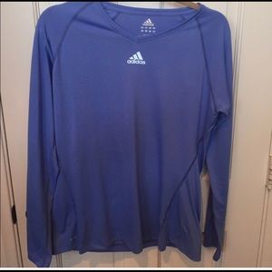 ADIDAS like new long sleeve dri fit top
